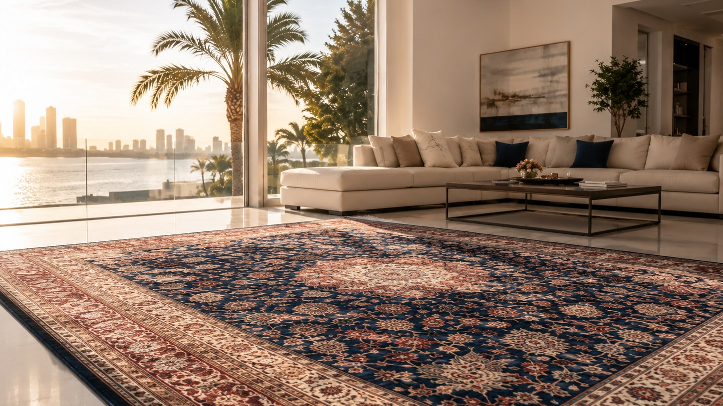 Fresh clean rug in a Gold Coast home
