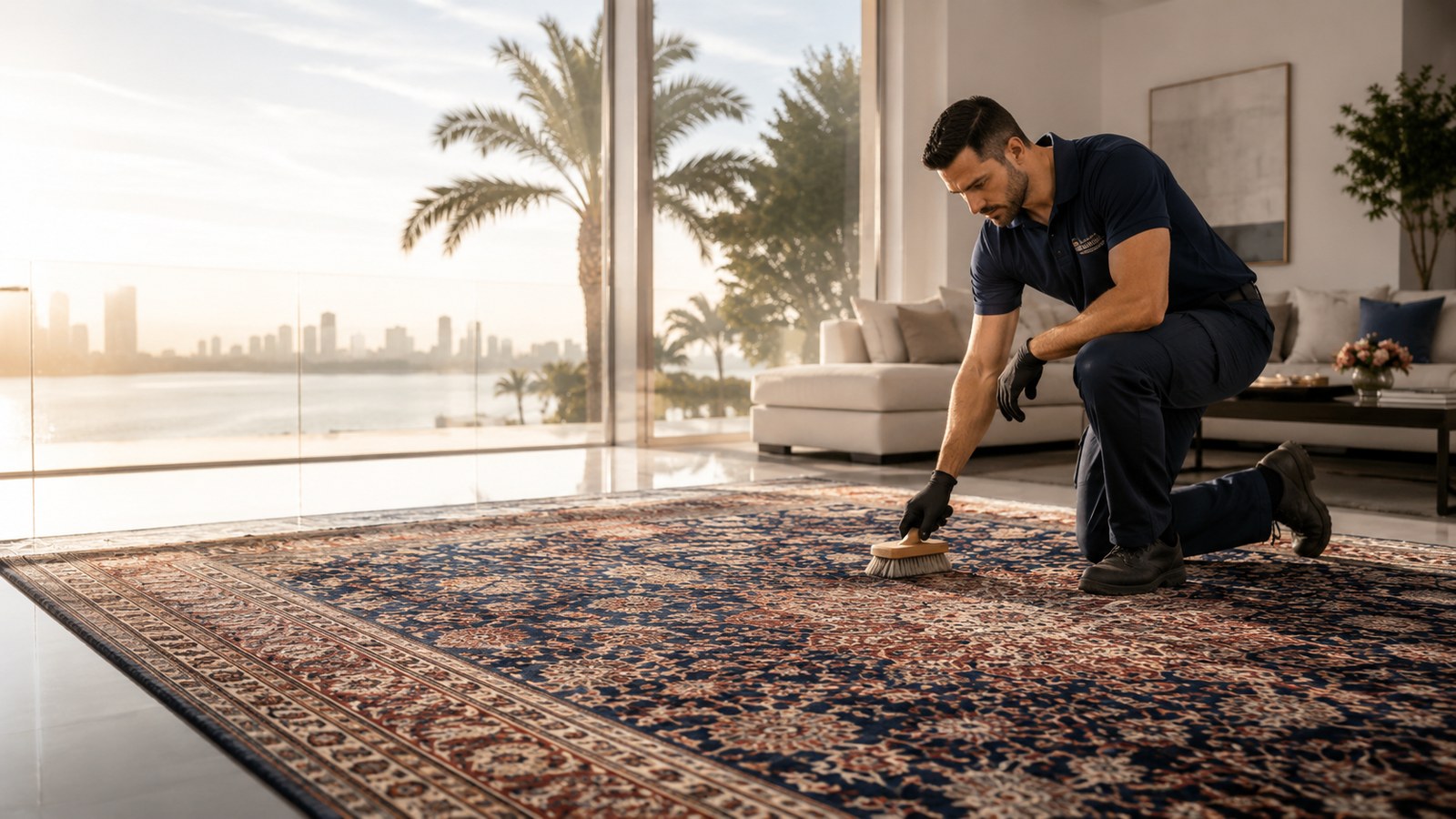Pet urine rug treatment for Gold Coast homes